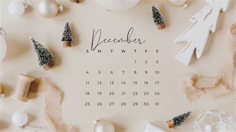 December 2022 Calendar Desktop Wallpaper